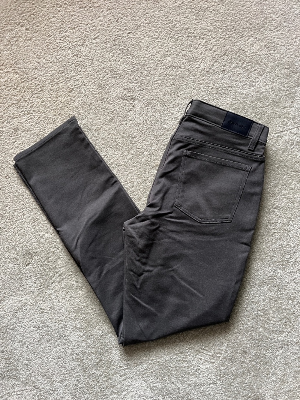 Calvin Klein Slim Fit Army Green/Grey Waist 32 Length 32